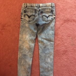 Kids Jeans Size 10 Levis Acid wash